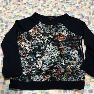 The Limited floral sweater